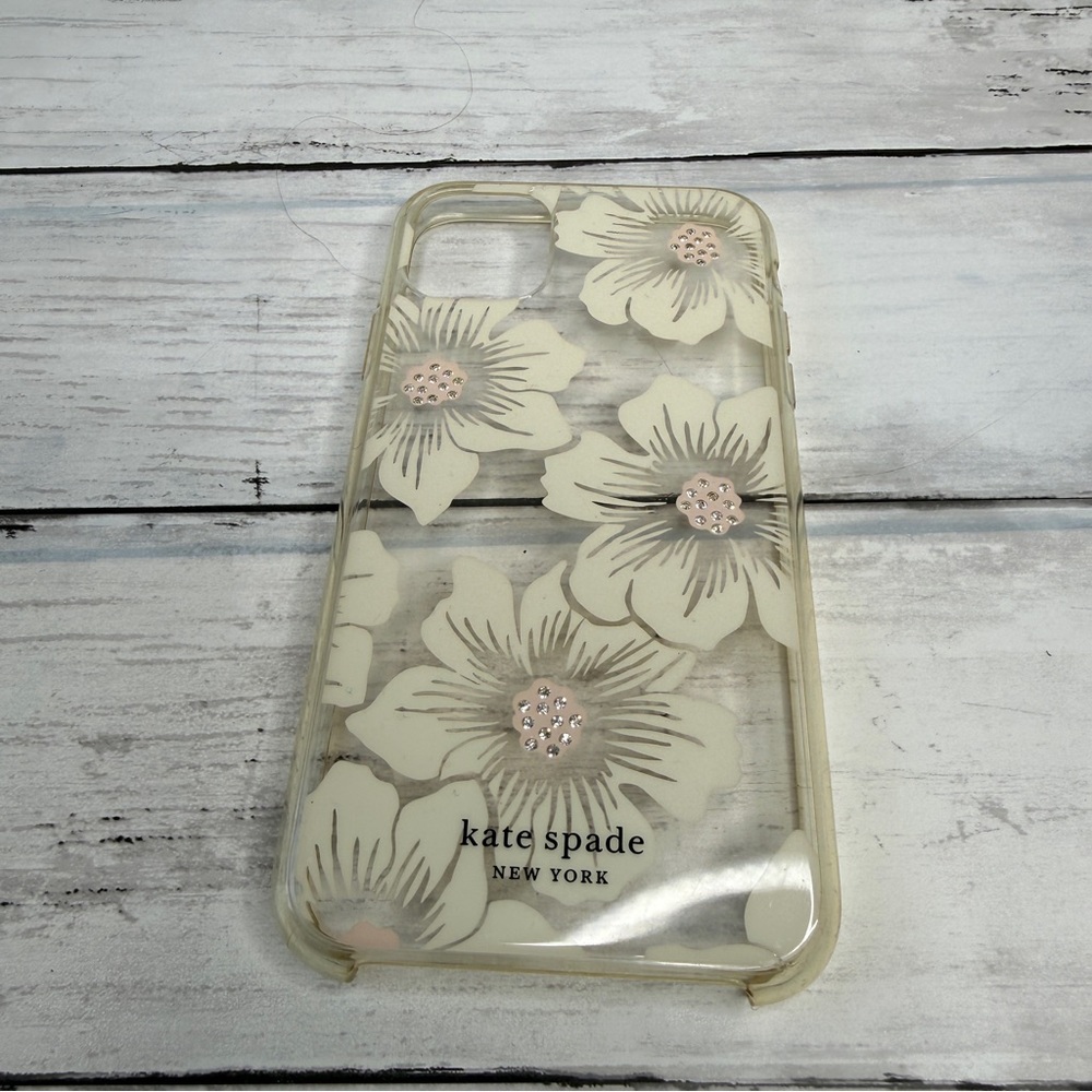 kate spade Floral iPhone Case clear iPhone 11